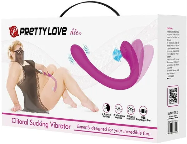 Vibrators Pretty Love Rechargeable Alex purple