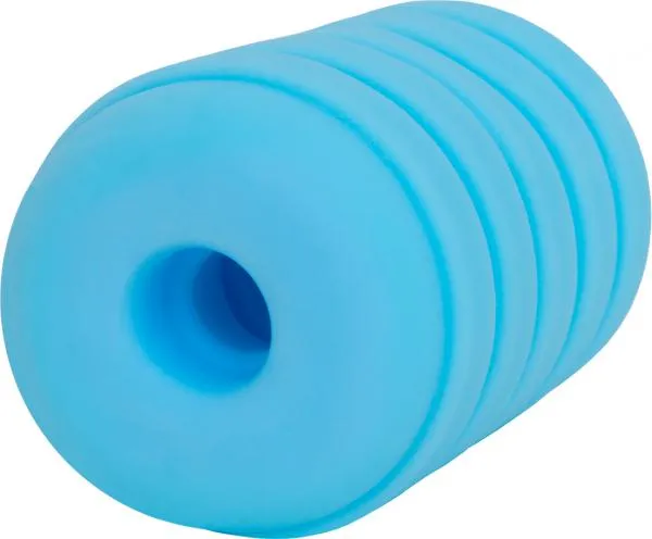 Vibrators Rock Candy Rock Candy Taffy Puller Pleasure Sleeve Blue