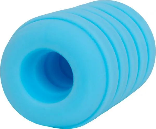 Vibrators Rock Candy Rock Candy Taffy Puller Pleasure Sleeve Blue