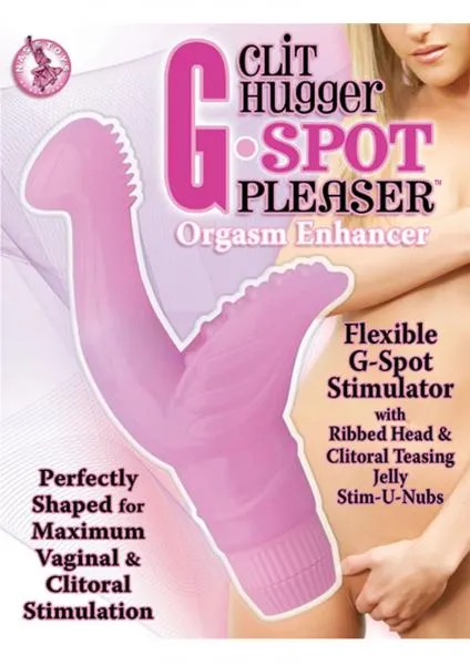 Vibrators Seductucom Clit Hugger G Spot Pleaser Pink Vibrator