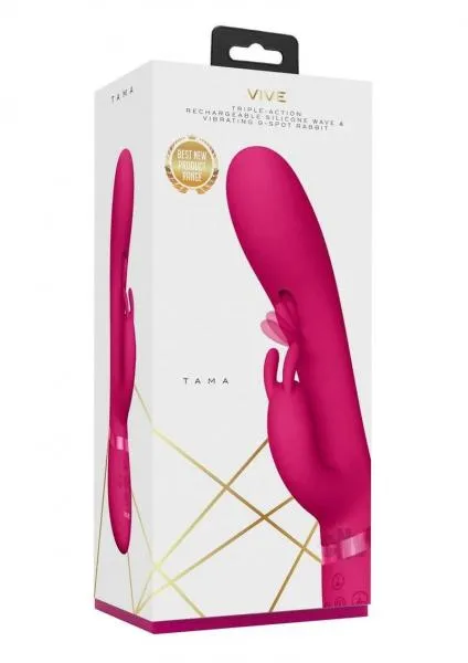 Vibrators Seductucom Vive Tama Wave Rabbit Pink