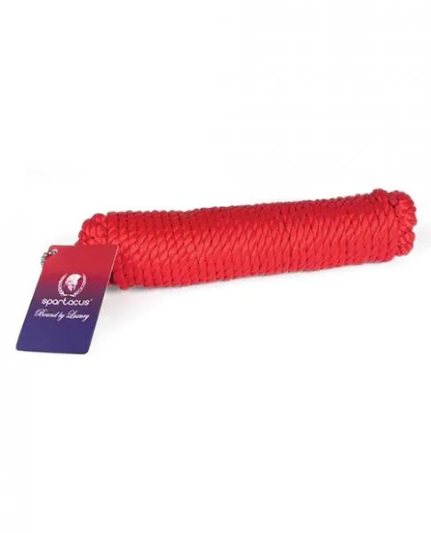 Vibrators Spartacus Nylon Rope 10 Meters Red Spartacus