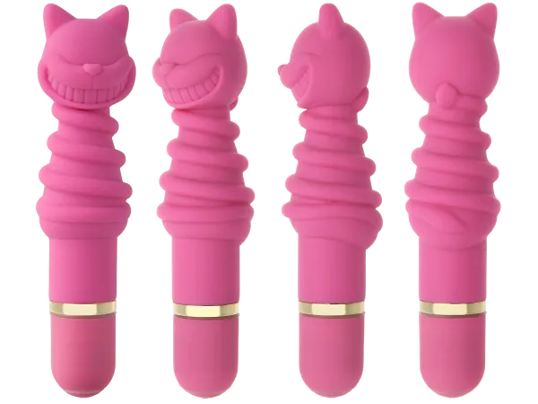 Vibrators Wonderland Wonderland The Kinky Kat Pink Massager