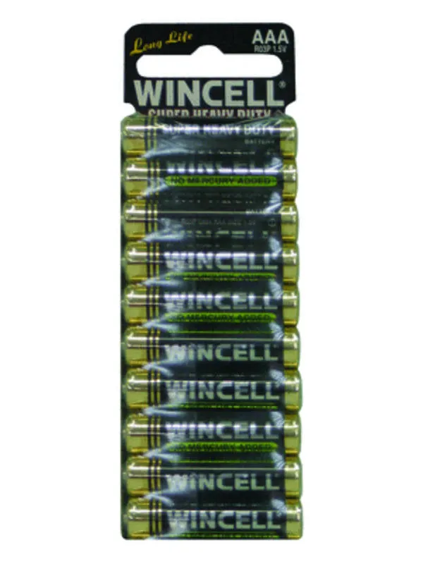 Wincell AAA Super Heavy Duty Carded 10 pack Adult Time NZ Male Sex Toys