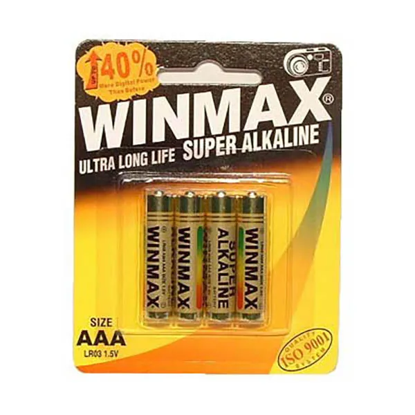 Winmax Aaa Super Alkaline Batteries Super Alkaline Batteries AAA 4 Pack WincellWinmax Male Sex Toys