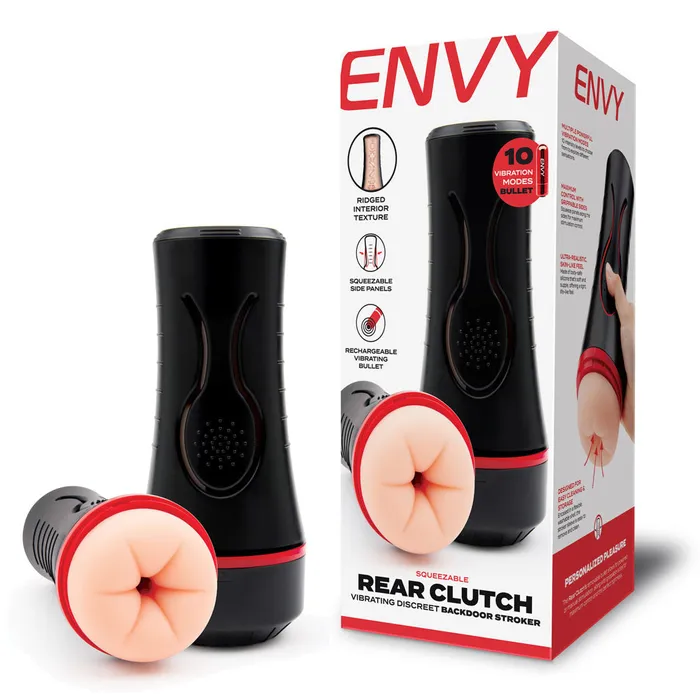 Xgen Products Male Sex Toys ENVY Squeezable Rear Clutch Stroker