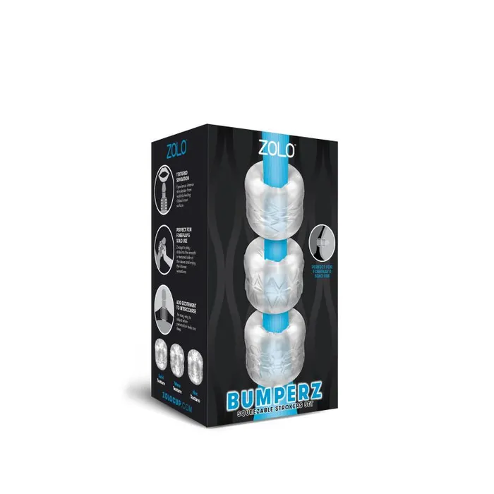 ZOLO Vibrators Zolo Bumperz 3 Pc