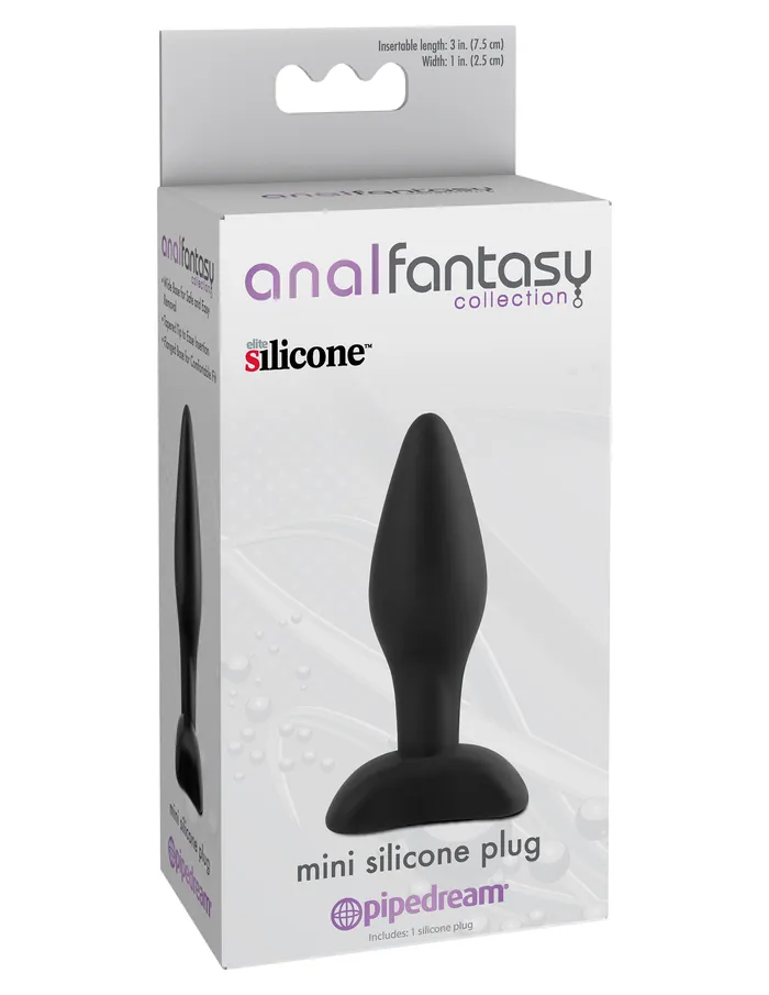 Anal Fantasy Mini Silicone Butt Plug Anal Fantasy Anal