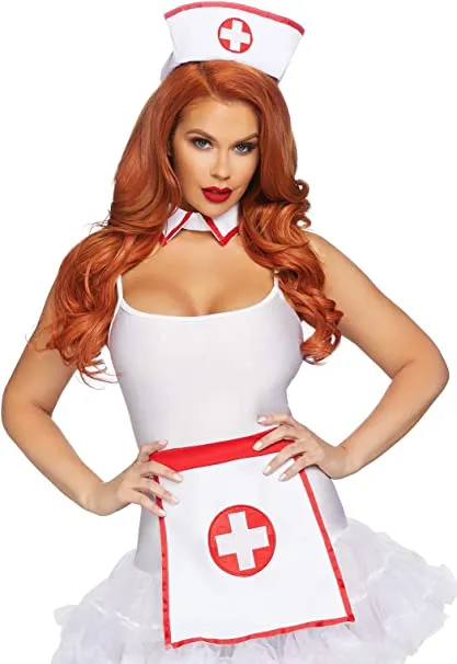 Anal Leg Avenue Sexy Nurse 3 pc Costume Kit