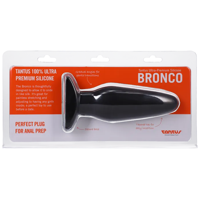 Anal Tantus Bronco Silicone Butt Plug Tantus