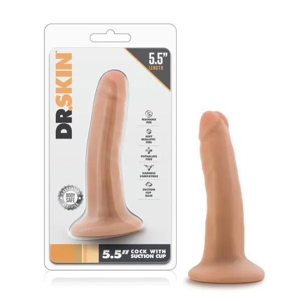 Blush Novelties Dildos Dr Skin 55 Cock