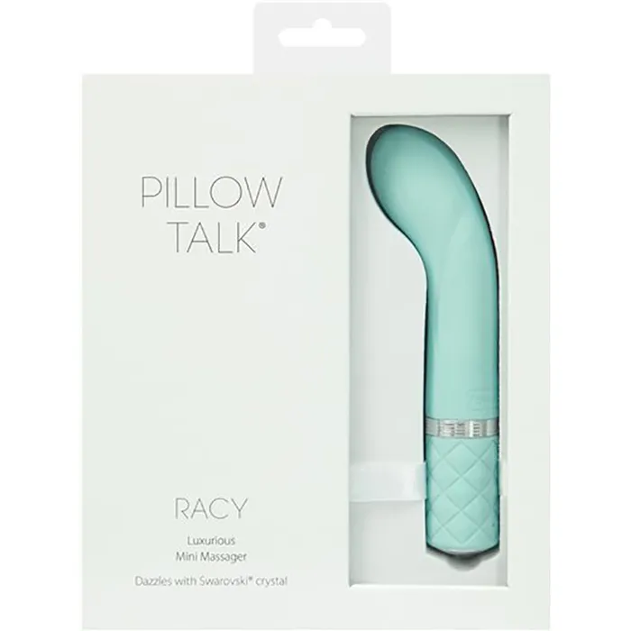 BMS Enterprises Vibrators Pillow Talk Racy Mini Massager Teal