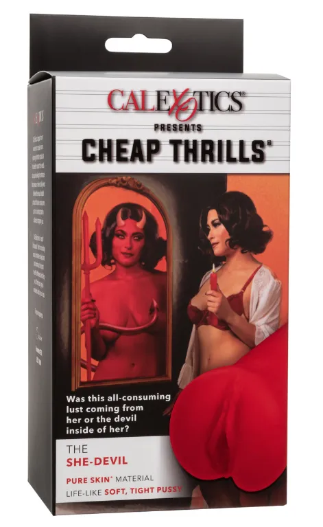 Cheap Thrills SheDevil Pocket Masturbator CalExotics Male Sex Toys