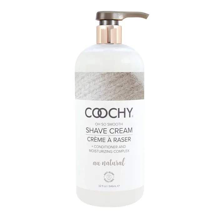 Coochy Shave Cream Au Natural 32 oz COOCHY Dildos