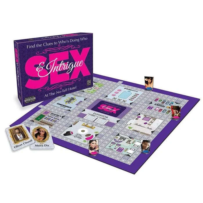 Couples Little Genie Sex and Intrigue Party Board Game