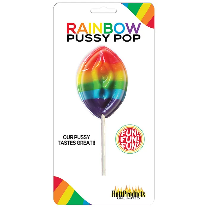 Female Sex Toys HOTT Products Rainbow Pussy Pop Carded