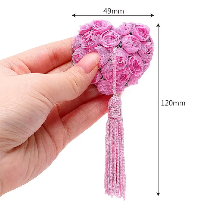 Female Sex Toys Plastic Emporium Hope Morgan Collection Heart Tassel Pasties 3 colours