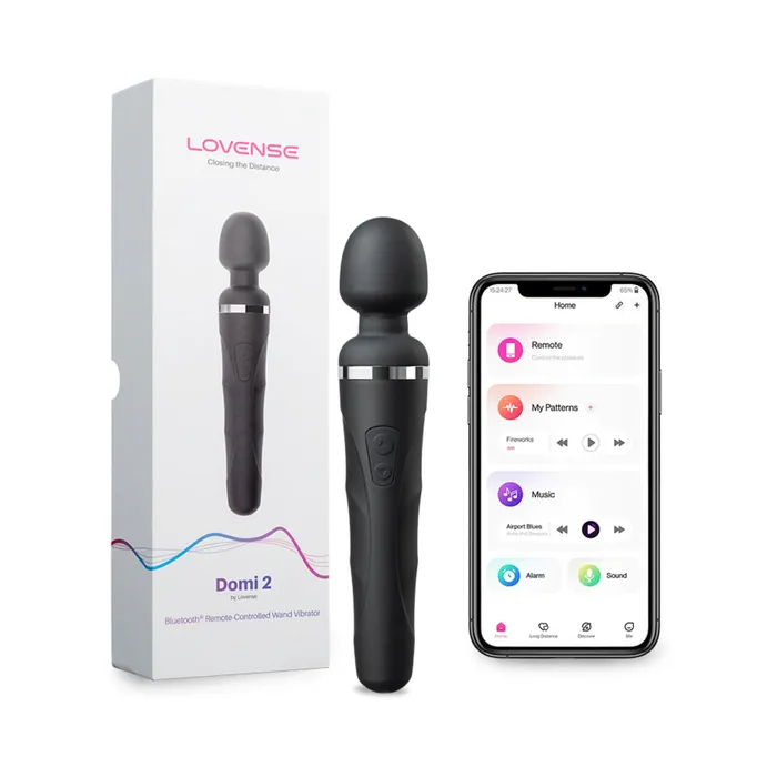 LOVENSE Vibrators Lovense Domi 2 Bluetooth Programmable Wand Vibrator