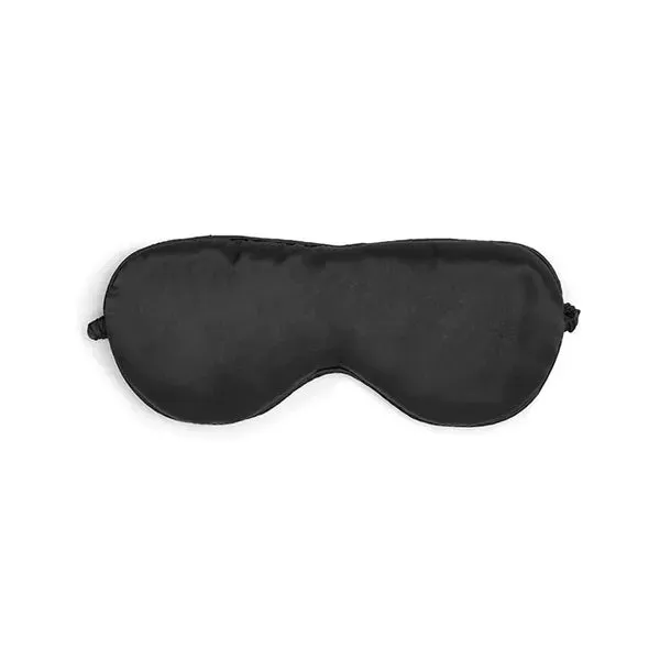 Ouch Anal Black White Satin Eye Mask