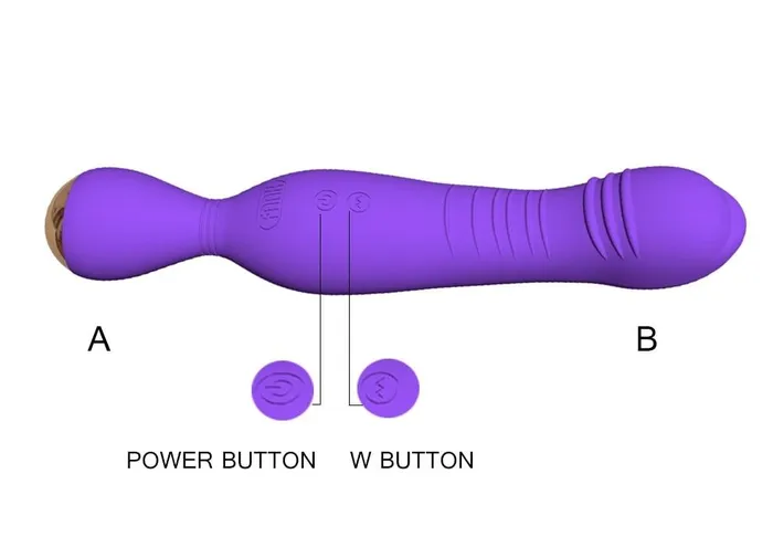 Plastic Emporium Vibrators DMseX Doubleheaded vibewand