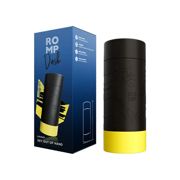 ROMP Dash Manual Stroker Black WEVIBE Male Sex Toys