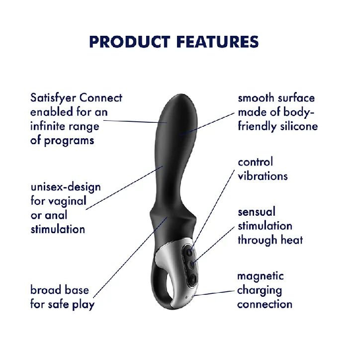 Satisfyer Heat Climax Anal Vibrator Satisfyer Anal