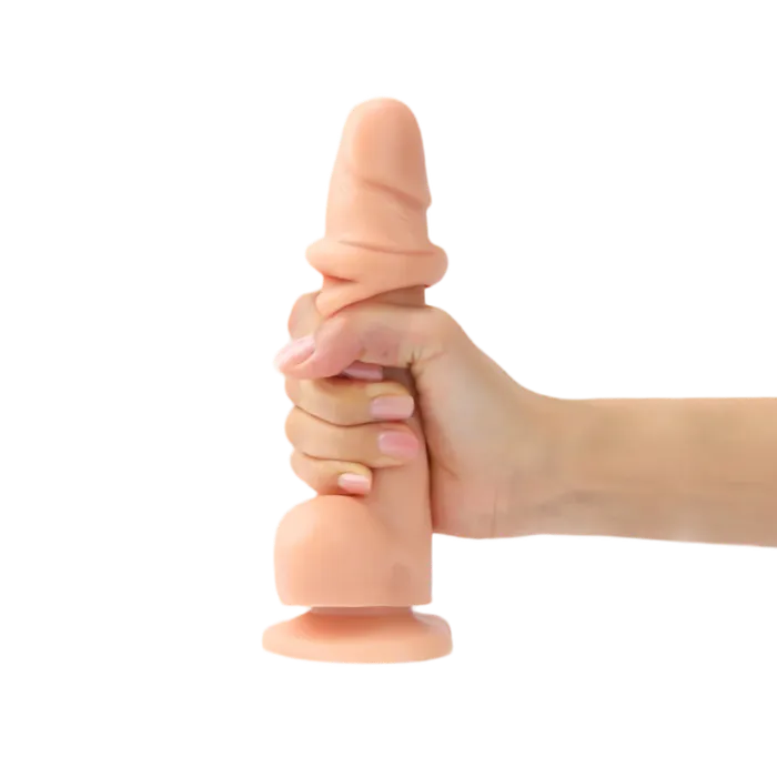 StrapOnMe Female Sex Toys StrapOnMe Sliding Skin Realistic Dildo Vanilla Large