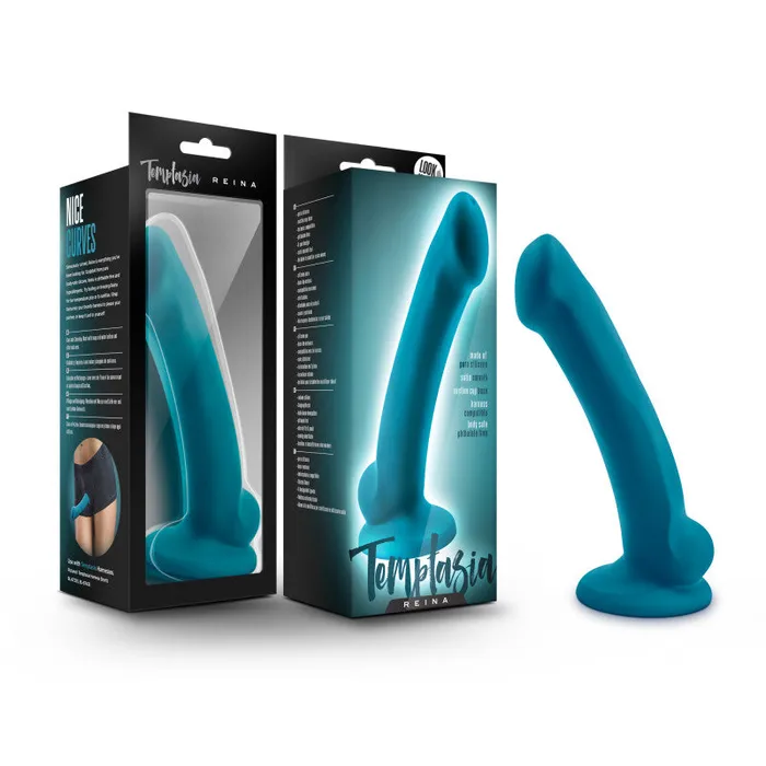 Temptasia Reina Teal 178 cm Dildo Blush Novelties Vibrators