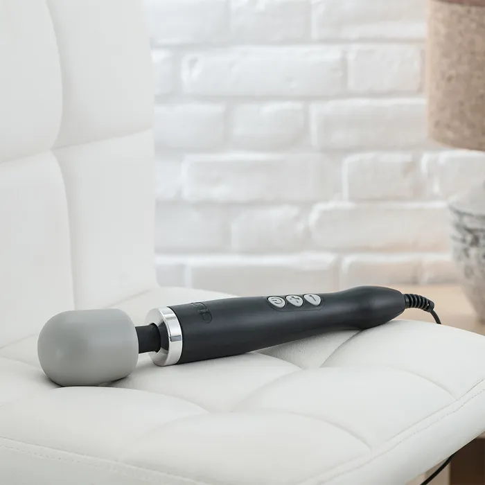 The Doxy Original Wand Vibrator Black Doxy Vibrators