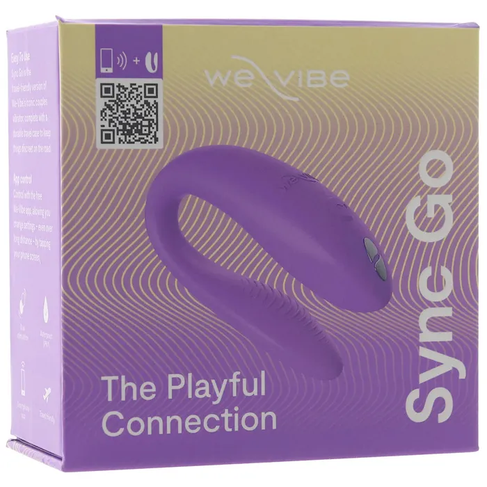 WeVibe Vibrators NEW WeVibe Sync Go Travelfriendly Couples Toy