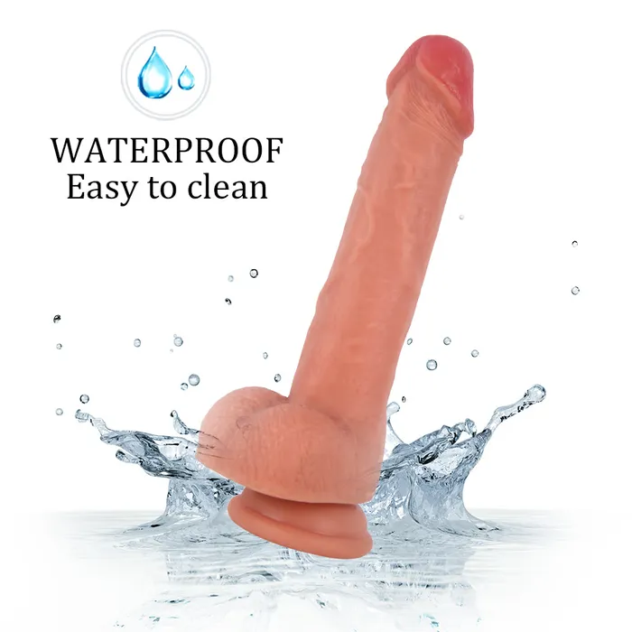 8 Inch Silicone Real Strap On Dildo Dildos