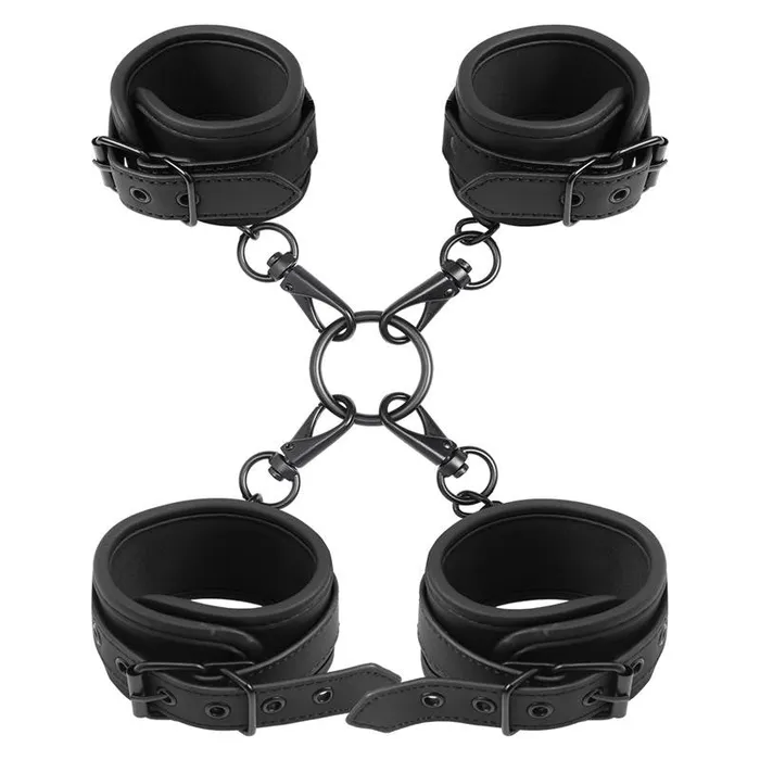 Anal Intoyou Fetish Black Shadow Vegan Hand Foot Restraints