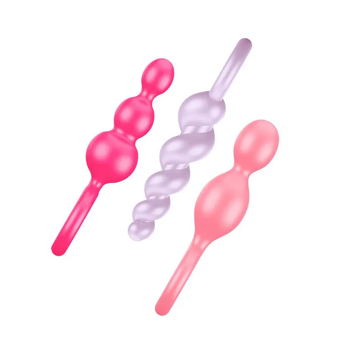 Anal Satisfyer Booty Call Multicolour Anal Plugs Set Satisfyer Pro