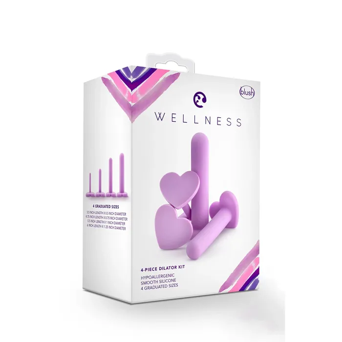 Anal Silicone Heart Detail Dilator Set Wellness