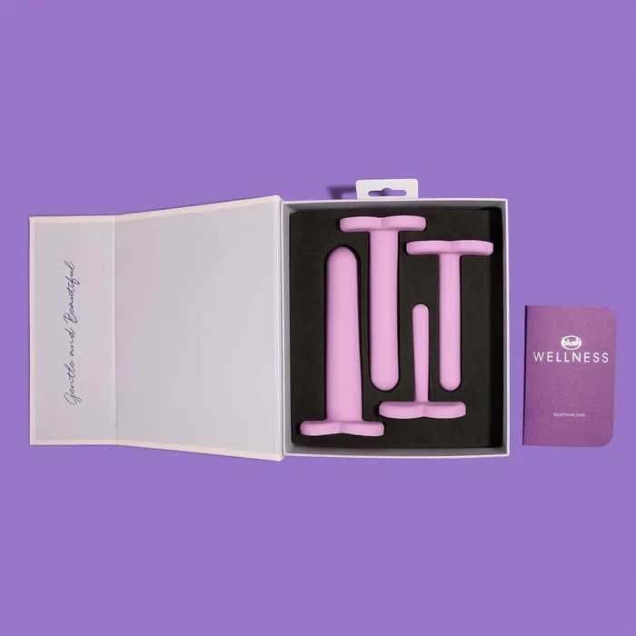 Anal Silicone Heart Detail Dilator Set Wellness