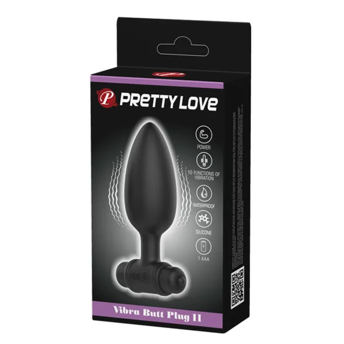 Anal Vibra Butt Plug II Silicone Vibrating Butt Plug Lybaile