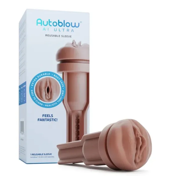 Autoblow Male Sex Toys Autoblow AI Ultra Vagina Sleeve Chocolate