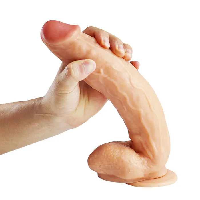 Big thick flesh colored dildo Dildos