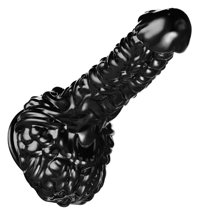 Black 9 Inch Werewolf Dildo Anal