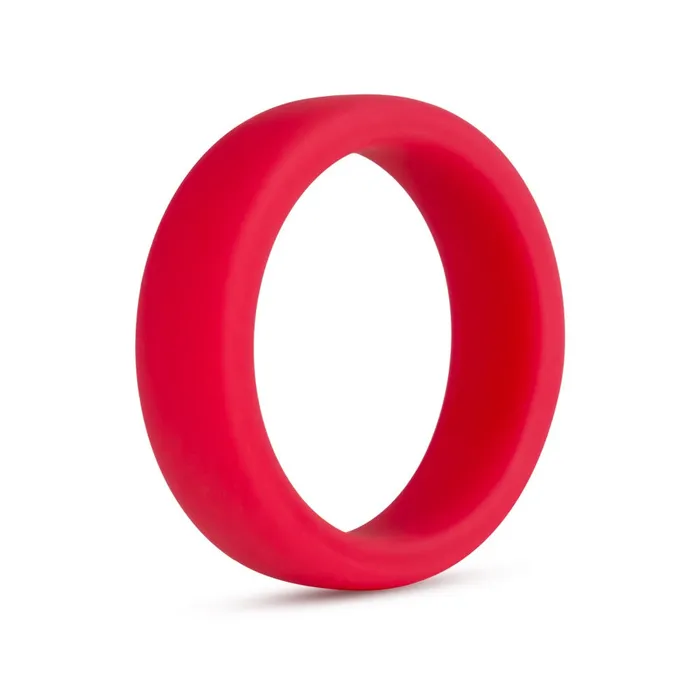 Blush Male Sex Toys Performance Go Pro 100 Silicone Cock Ring Red