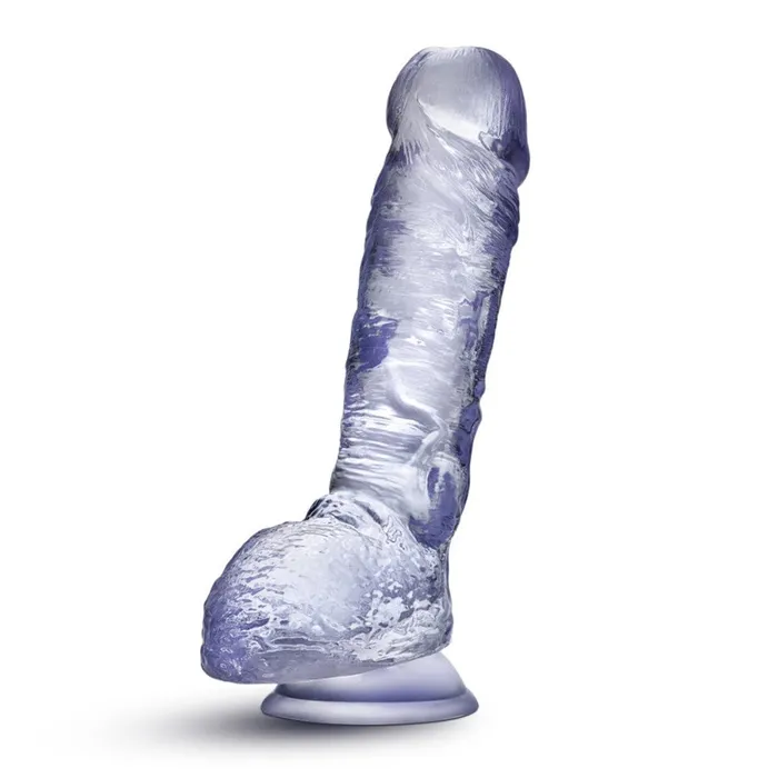 Blush Novelties Dildos B Yours Plus Hearty n Hefty 9 Clear Dildo