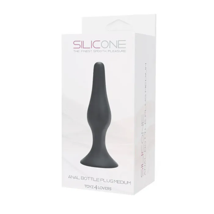 Butt plug made of copper silicone Bottle small Toyz4Lovers Anal