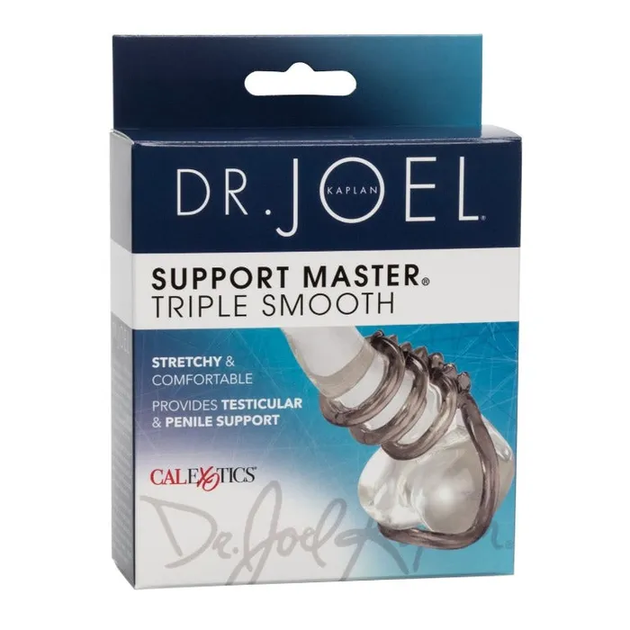 California Exotic Male Sex Toys Dr Joel Kaplan Support Master Triple Smooth Cock Ring