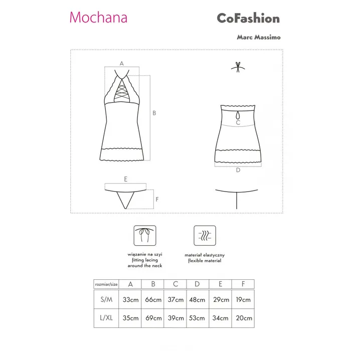 Cofashion Mochana 2piece erotic lingerie Cofashion Couples