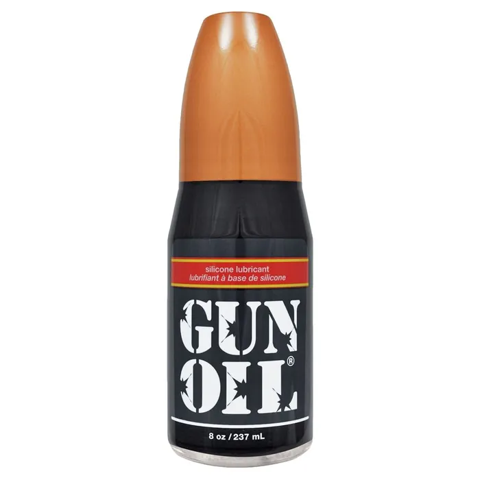 Couples Gun Oil Silicone Transparent 8oz Gun Oil