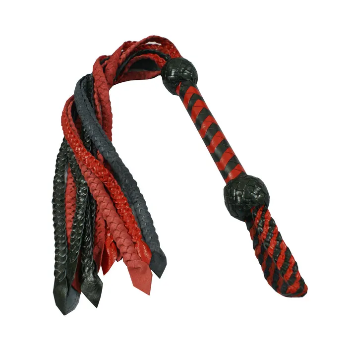 Devils Horns Leather Flogger Extasy Restraints