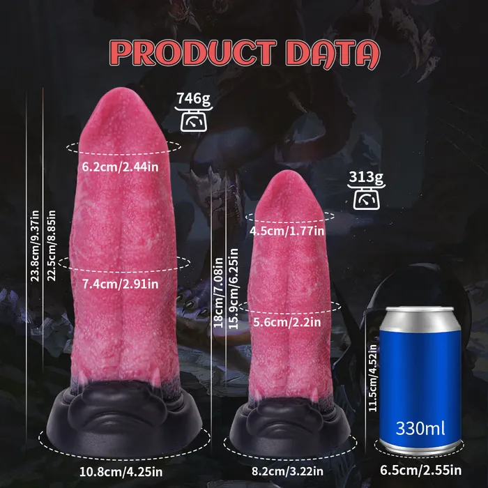  Dildos Wolf Tongue Dildo Fantasy Adult Toy