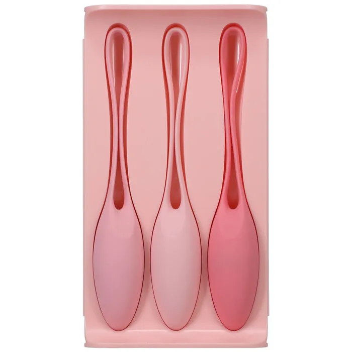 Doc Johnson Female Sex Toys Set of silicone vaginal eggs Doc Johnson Kegel Trainer Set