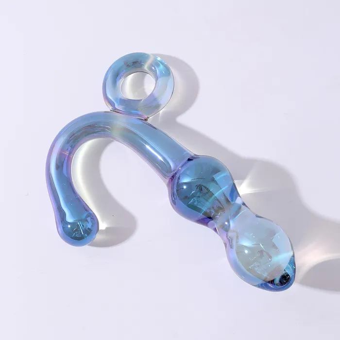  Dualpurpose glass Gspot dildo Dildos