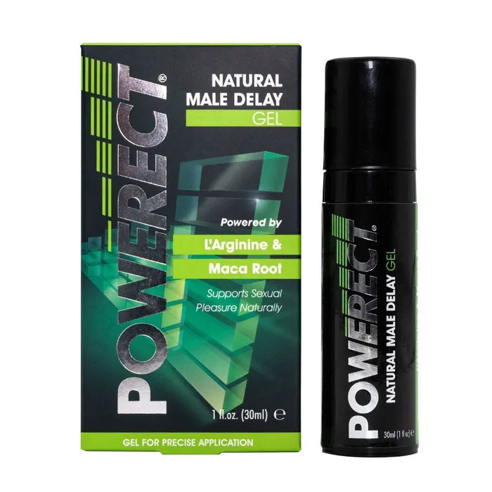 Enhancers Powerect Natural Male Delay Gel 30ml Skins